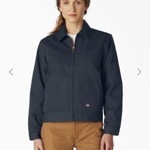 Dickies Women's Insulated Eisenhower Dark Blue Utility Jacket